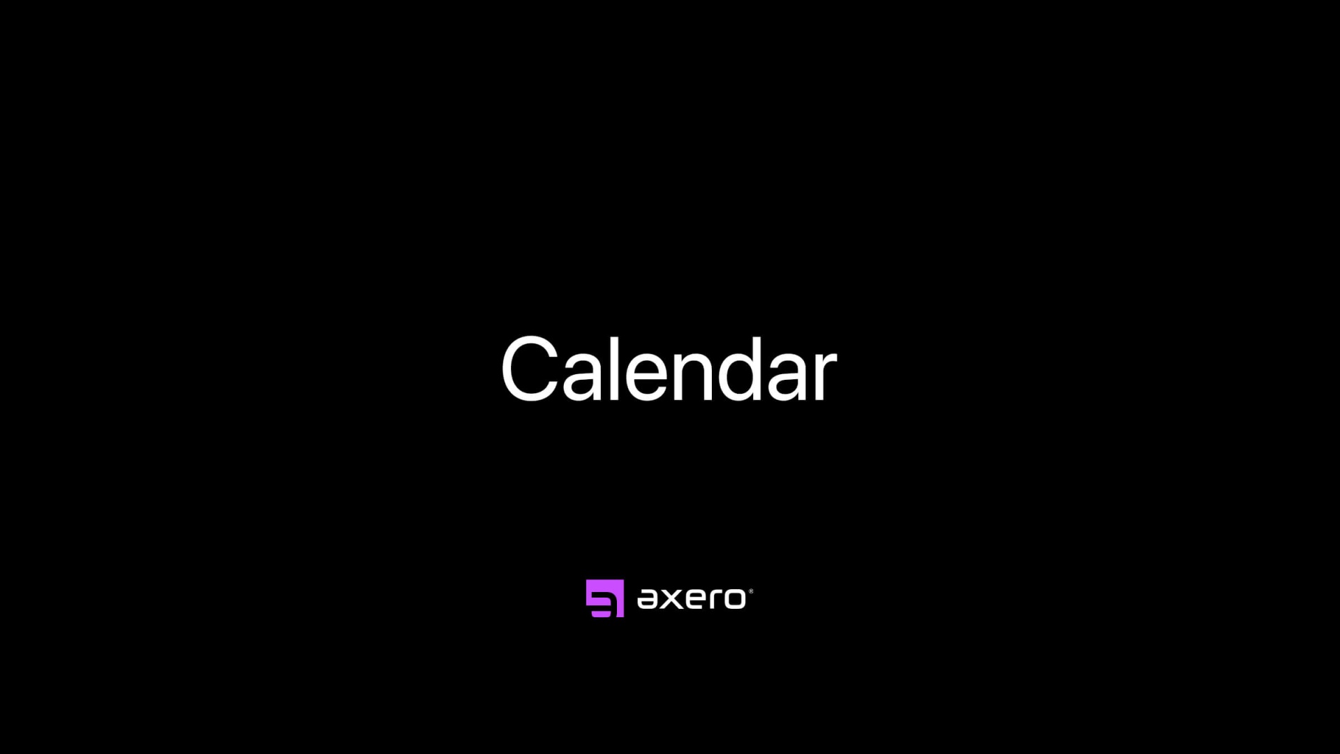 Calendar