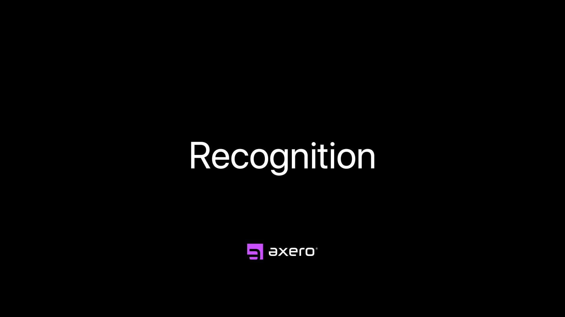 Recognition