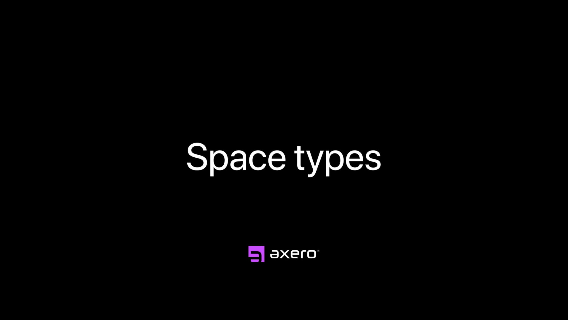 Space types