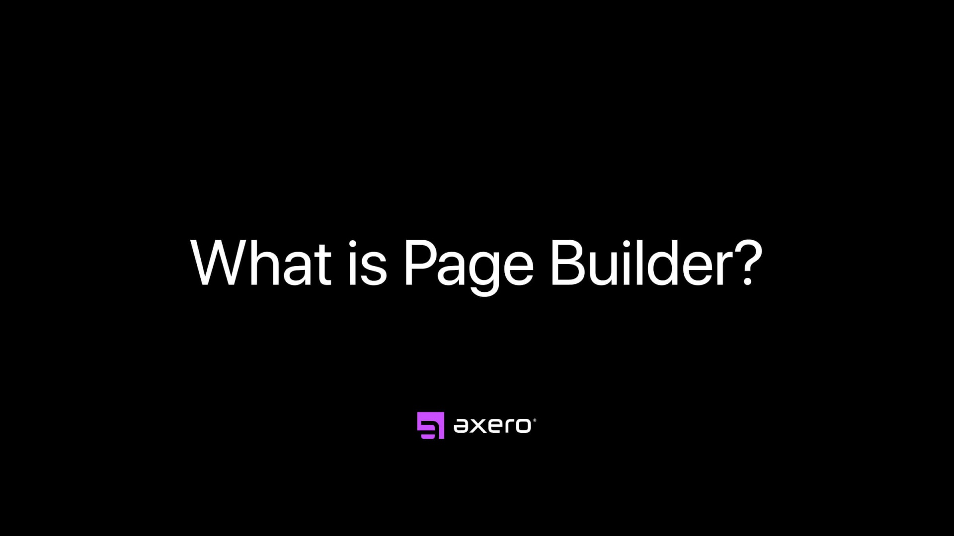 What is Page Builder?